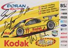 2008 Doran Racing Ford DP signed Rolex 24 Grand Am postcard 4 Drivers