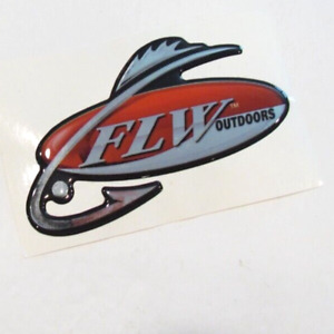 FLW Outdoors Fishing League Worldwide Logo Sticker Decal