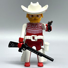Playmobil Sharpshooter Cowboy Male Adult Figure Western Outlaw VTG 4525