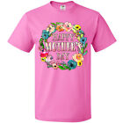 Inktastic Happy Mother's Day- Flowers T-Shirt Mom Circle Wreath Petals Pretty
