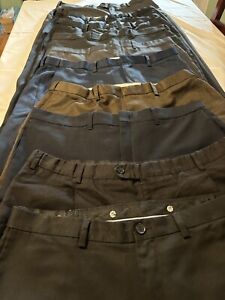 Lot Of 10 Pairs Of Mens Dress Pants Size: 38”x30”
