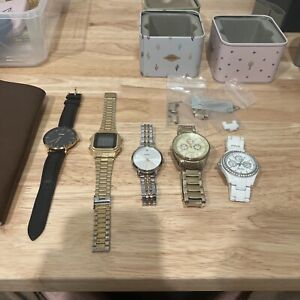 lot of watches woman Fossil, Cluse, casio a178w