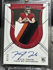 Kyle Trask 2021 National Treasures /99 Prodigy RPA Patch Auto RC #9