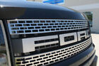2010-2014 Ford F-150 Raptor Brushed Stainless  Upper Grille & FORD Letters (For: 2013 Ford)