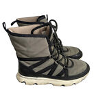 Winter Boots Women’s Olive Green Water Resistant 3M Thinsulate Mid-Calf Size 9