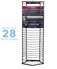 DVD Tower Wall Stand Mount Steel CD Holder Movie Video Game Storage Display Rack