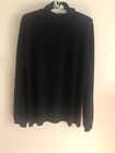 charter club cashmere turtleneck sweater xl  New With Tag Black Color