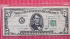1950 Series C $5 Dollar Federal Reserve Note~circulated Condition