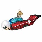 Old World Christmas Glass Blown Ornament, Sky Diver (With OWC Gift Box)