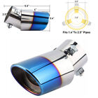 Car Exhaust Blue Pipe Tail Tip Stainless Muffler Steel Replacement Accessories (For: MAN TGX)