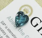 GIA Certified 4.08ct Heart Cut Blue Natural Loose Sapphire