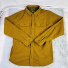 Outdoor Research Shirt Jacket Mens Small Trail Mix Waffle Fleece Button Down