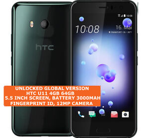 HTC U11 4gb 64gb Octa-Core 12mp Fingerprint Id 5.5