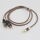 2.5mm 4pole to Dual RCA Headphone Cable for Astell&Kern AK380 DP-X1A FIIO X5III