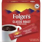 Folgers Classic Medium Roast Instant Coffee (24 Single Serve Packets/Box)