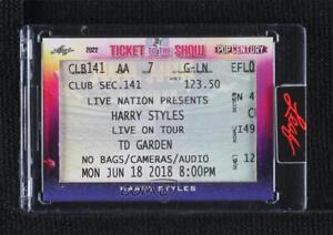 2022 Leaf Metal Pop Century Ticket to the Show Harry Styles #TS-282 qf8
