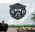 Custom Metal Barbecue Wall Sign,Custom Grill Sign,Barbecue Sign for Outdoor,BBQ