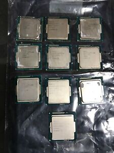 Intel Core I5-4590 SR1QJ 3.30 Ghz Quad Core Processor Lot Of 10