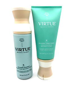 Set Virtue Recovery Hair Care ~ Shampoo ~ 8 oz ~ Conditioner ~ 6.7 oz ~