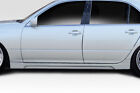 FOR 01-03 Lexus LS Series LS430 W1 Side Skirts Rocker Panels 2 PC 114936