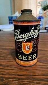 New ListingBerghoff low profile Cone Top Beer Can NICE empty