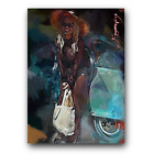 Pamela Anderson #43 Art Card Limited 26/50 Edward Vela Signed (Movies Actress)