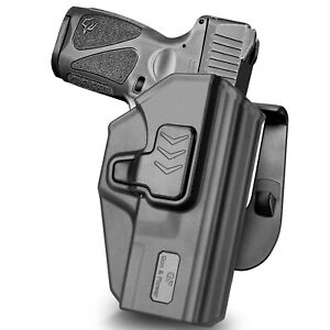 OWB Polymer Holster Fit Taurus G3, Open Carry Holster for Outside Waistband