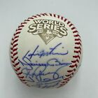 2009 New York Yankees Team Signed World Series Baseball Derek Jeter Steiner