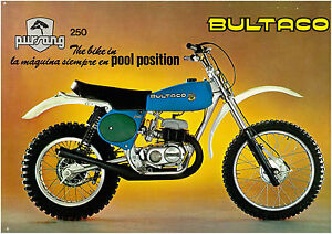 BULTACO Brochure Pursang 250 MK9 1976 Sales Catalog REPRO