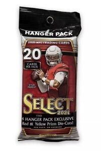 2021 Panini Select NFL Football Trading Card Hanger Pack 20 NEW FACTORY SEALED