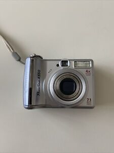 New ListingCanon PowerShot A550 7.1MP Digital Camera - Silver