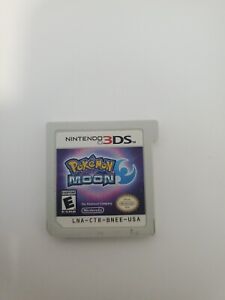 Pokemon Moon Nintendo 3DS Game 2016 Cartridge Only Tested