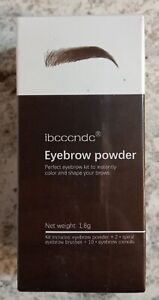 Ibcccndc One Step Eyebrow Stamp Shaping Kit  (Dark Brown)