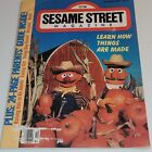 Vintage CTW Sesame Street Magazine October 1987 Bert & Ernie How Things Are Made