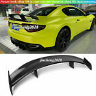 Carbon Fiber Rear GT Style Spoiler Wing For Maserati Gran Turismo Fit 4.2GT GTS
