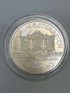 2021 AUSTRIAN PHILHARMONIC 1 OZ SILVER COIN (TDY022989)