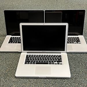 Lot x3 MacBook Pro 15-Inch 2011 2010 A1286 Broken, No Power - As Is Laptop