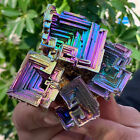 1.8LB ram Bismuth rainbow crystal elementBi gemstone Mineral specimen healing