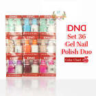 DND Gel-Polish Duo New Collection Set 36 duos with Color Chart #5