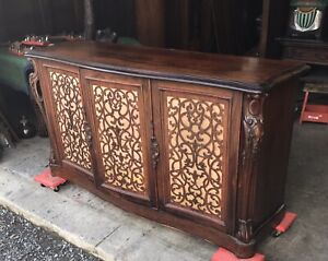 ROSEWOOD CONSOLE SERVER BUFFET