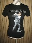 EUC women's MICHAEL BUBLE concert t-shirt / SIZE SMALL - AWESOME!!!!