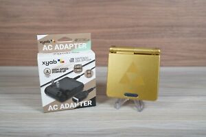 Nintendo Gameboy Advance SP  Reshell Zelda - New battery & Charger! AGS-001