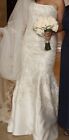 wedding dress preowned Size 10