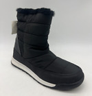Stylus Dekalb Pull On Snow Black Snow Boots Women's Size 9.5 M