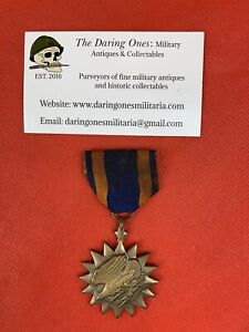 Original US Vietnam War Name Engraved Air Medal