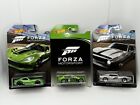 Hot Wheels Ford Falcon | Viper | Forza Motorsport | Chase Car | Green | Lot of 3