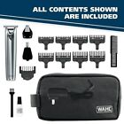 Wahl 9818A USA Stainless Steel Lithium-Ion Cordless Beard Trimmer for Men
