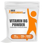 BulkSupplements Pyridoxine HCl (Vitamin B6) Powder 250g - 50mg Per Serving