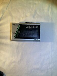 New ListingVintage Sony Walkman WM-11 Tested And Working (No Battery Cover)
