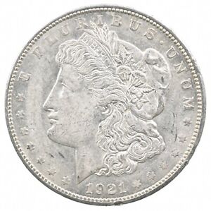 1921-D Morgan Silver Dollar - Last Year Issue 90% $1 Bullion *326